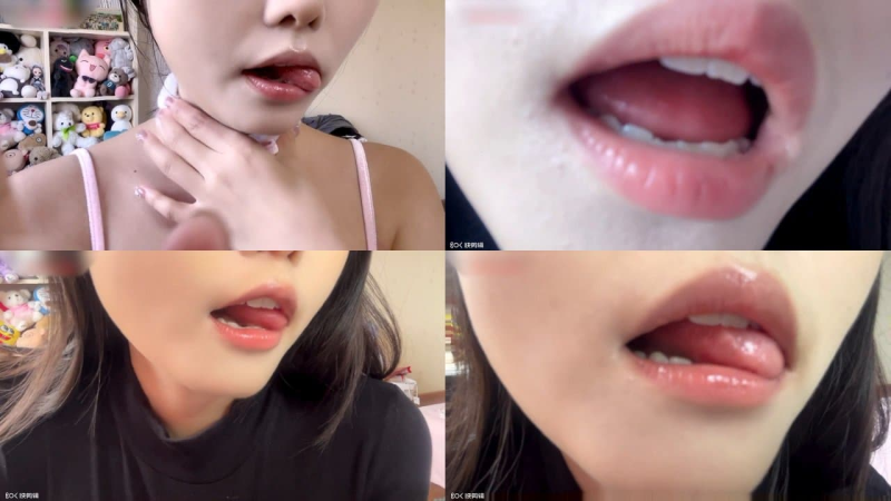 主播【摆摆早睡了吗】ASMR音声视频舌头特写[1.03G]-泥鳅