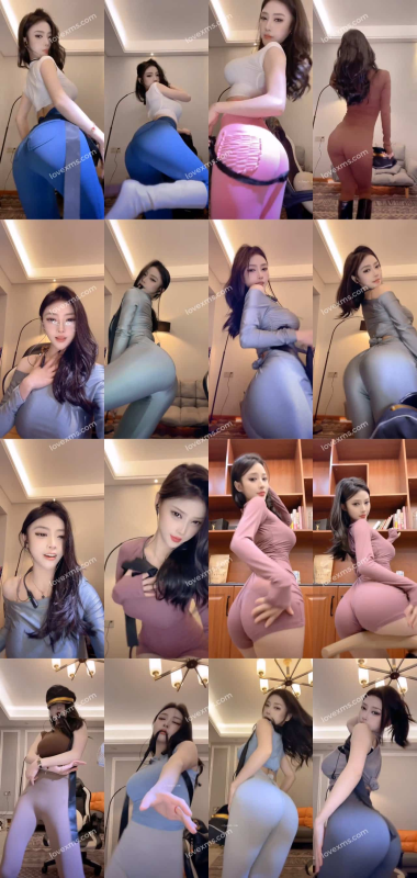 快手 – 希希酱紫 直播热舞剪辑紧身裤秀臀[62V-1.76G]-泥鳅