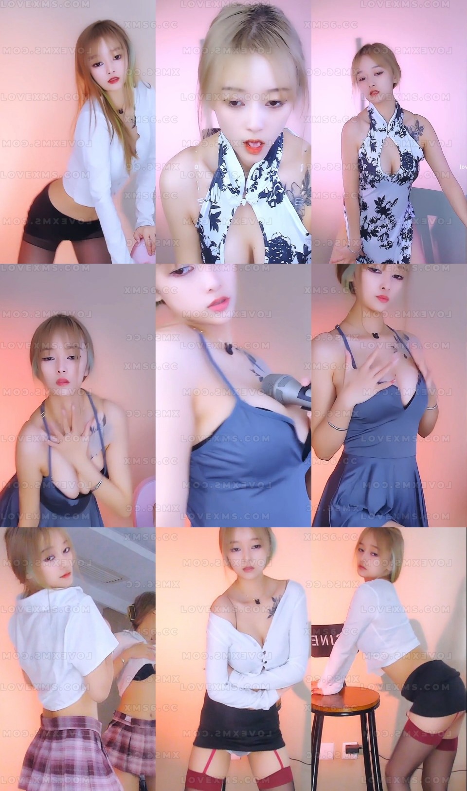 网易CC 安静不了 极限短裙热舞视频合集