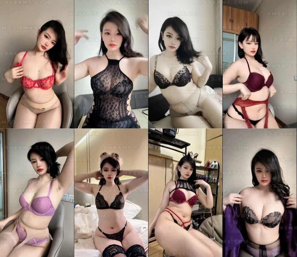 抖音 申辣辣死了 90多万粉丝小少妇内衣私拍