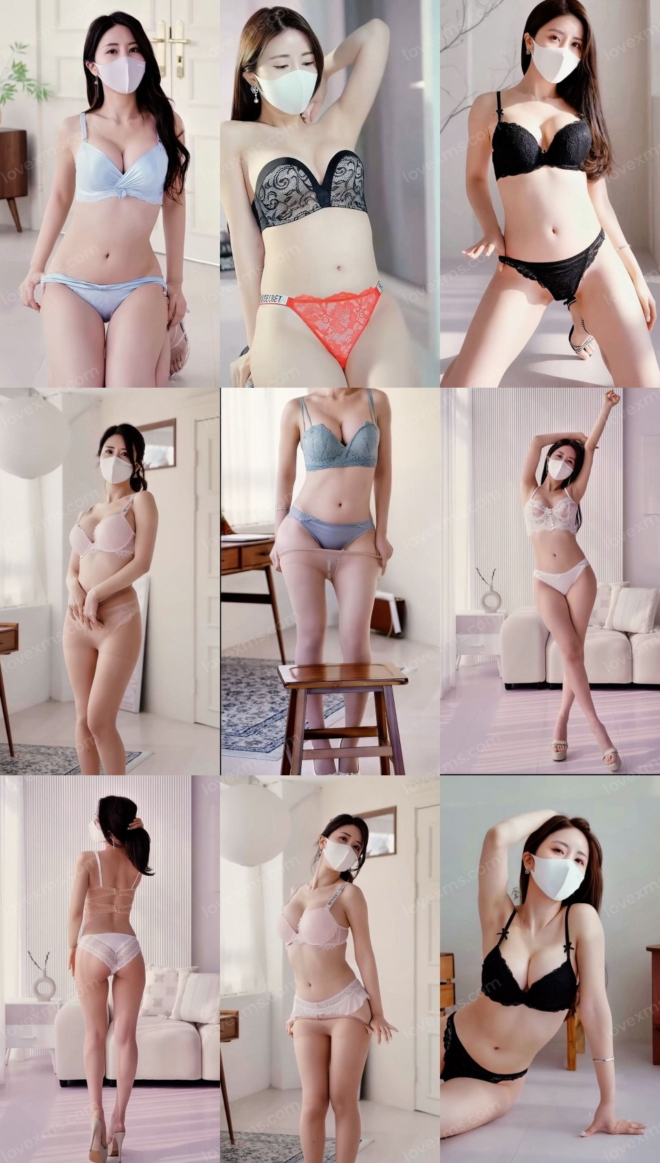 快手 翻天蛙 高颜顶级身材主播定制内衣热舞