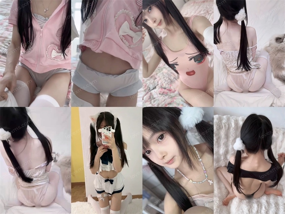 抖音 极品可爱萌妹 小诺宝 门槛内衣丝袜私拍