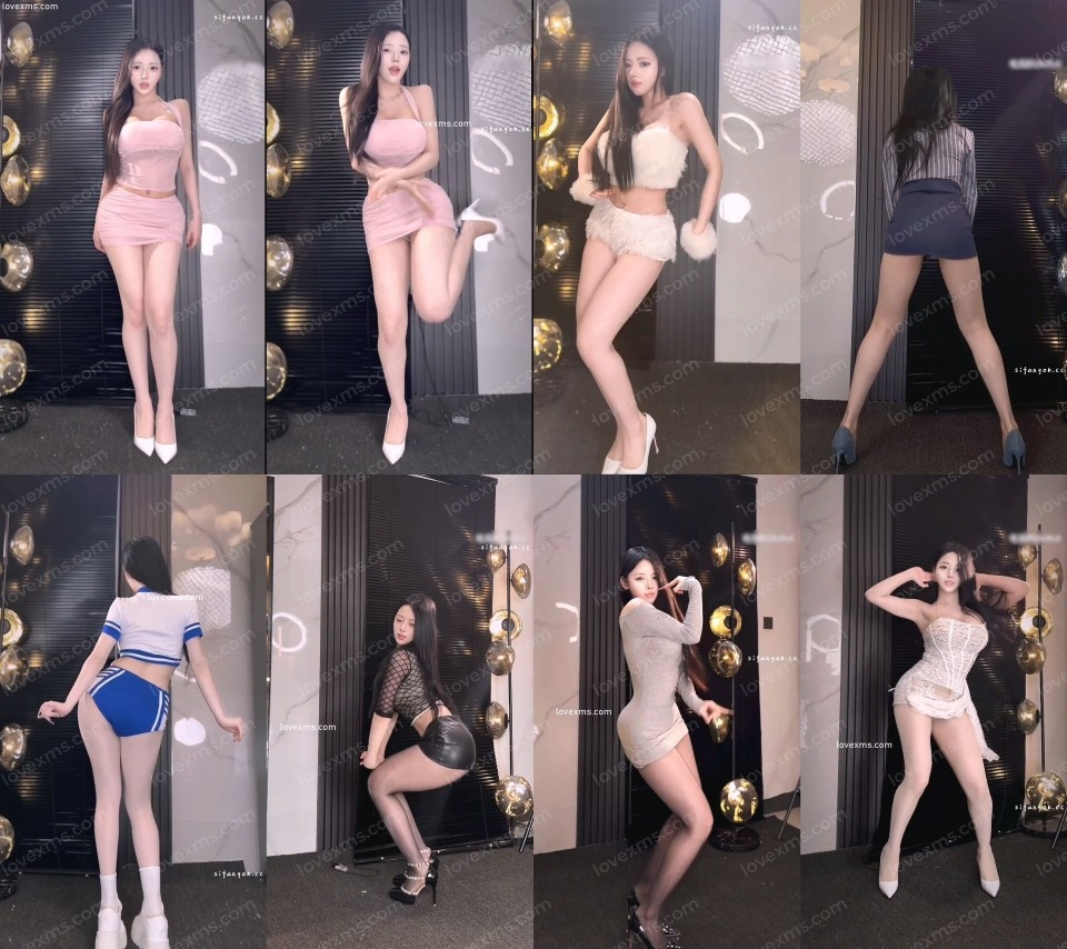 B站 李喻言 网红主播定制内衣韩舞宅舞