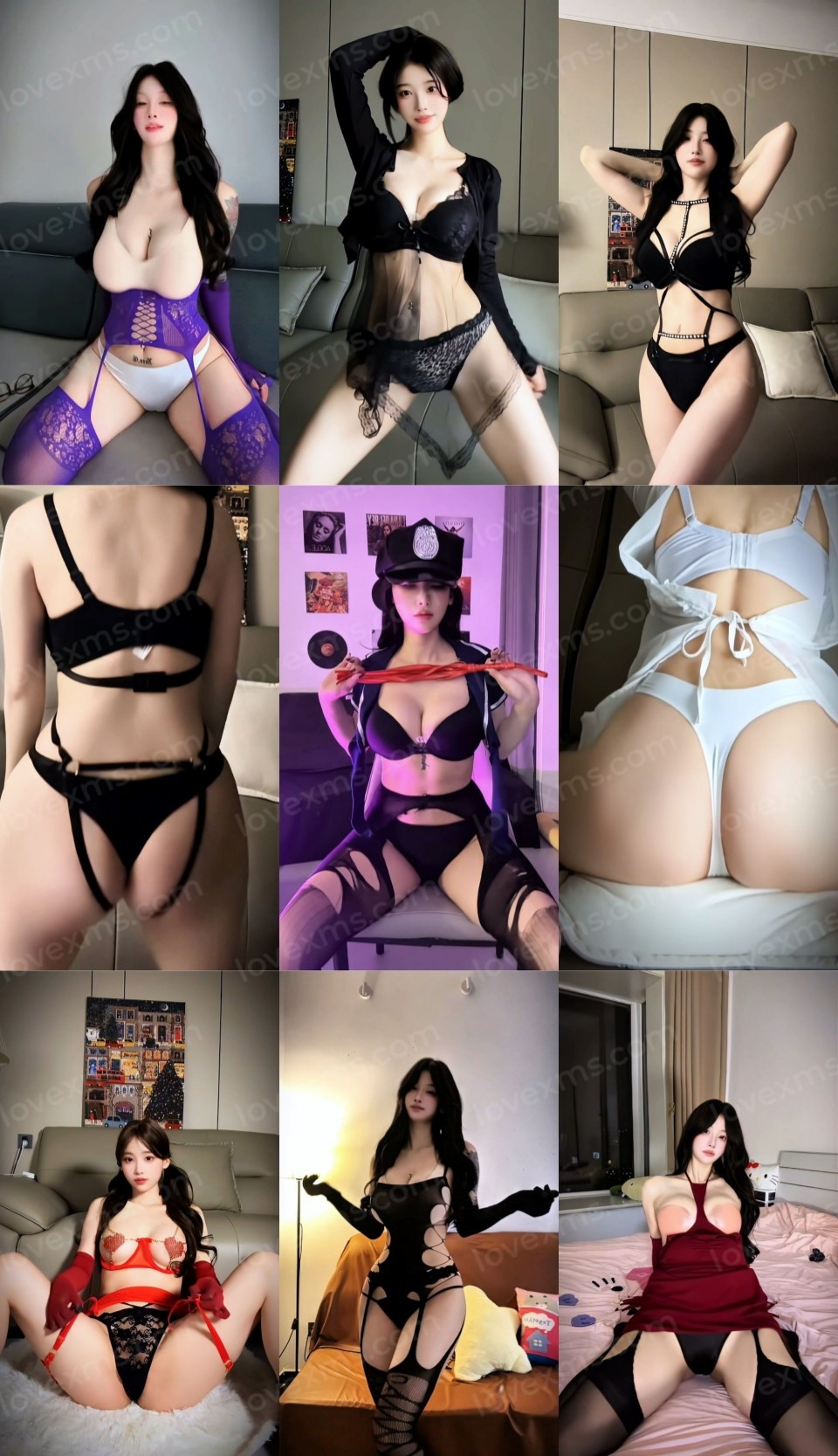 抖音 喵朵曦 160万粉丝网红 定制私拍视频合集